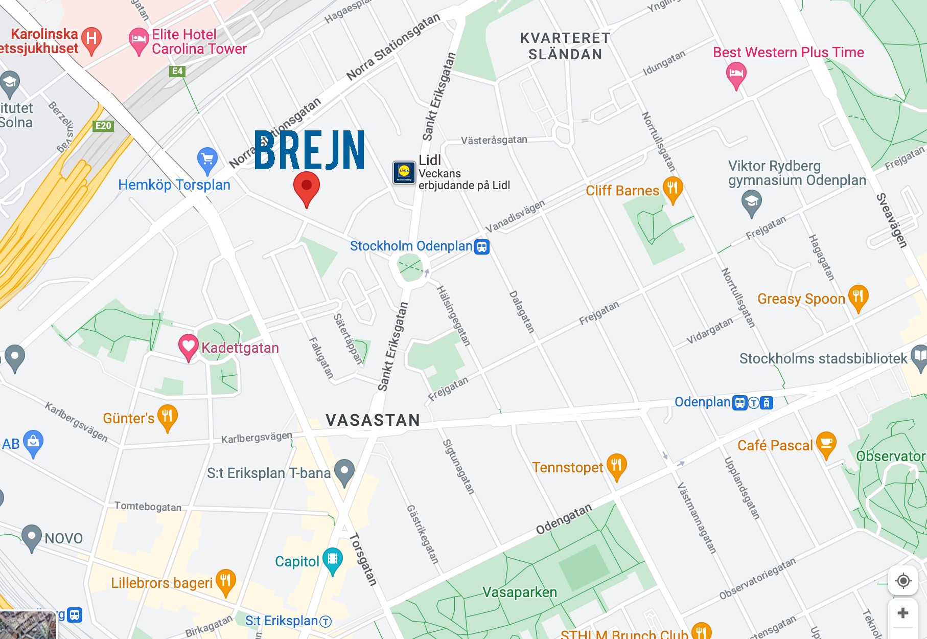 Brejn map